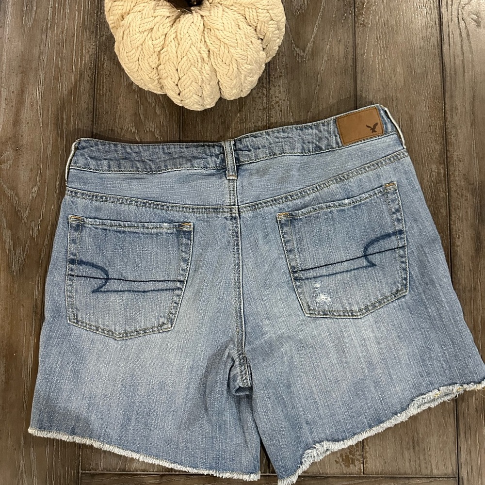 American Eagle Outfitters Light Blue Jean Shorts - Picture 9 of 10
